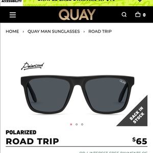 Quay Road Trip polarized sunglasses